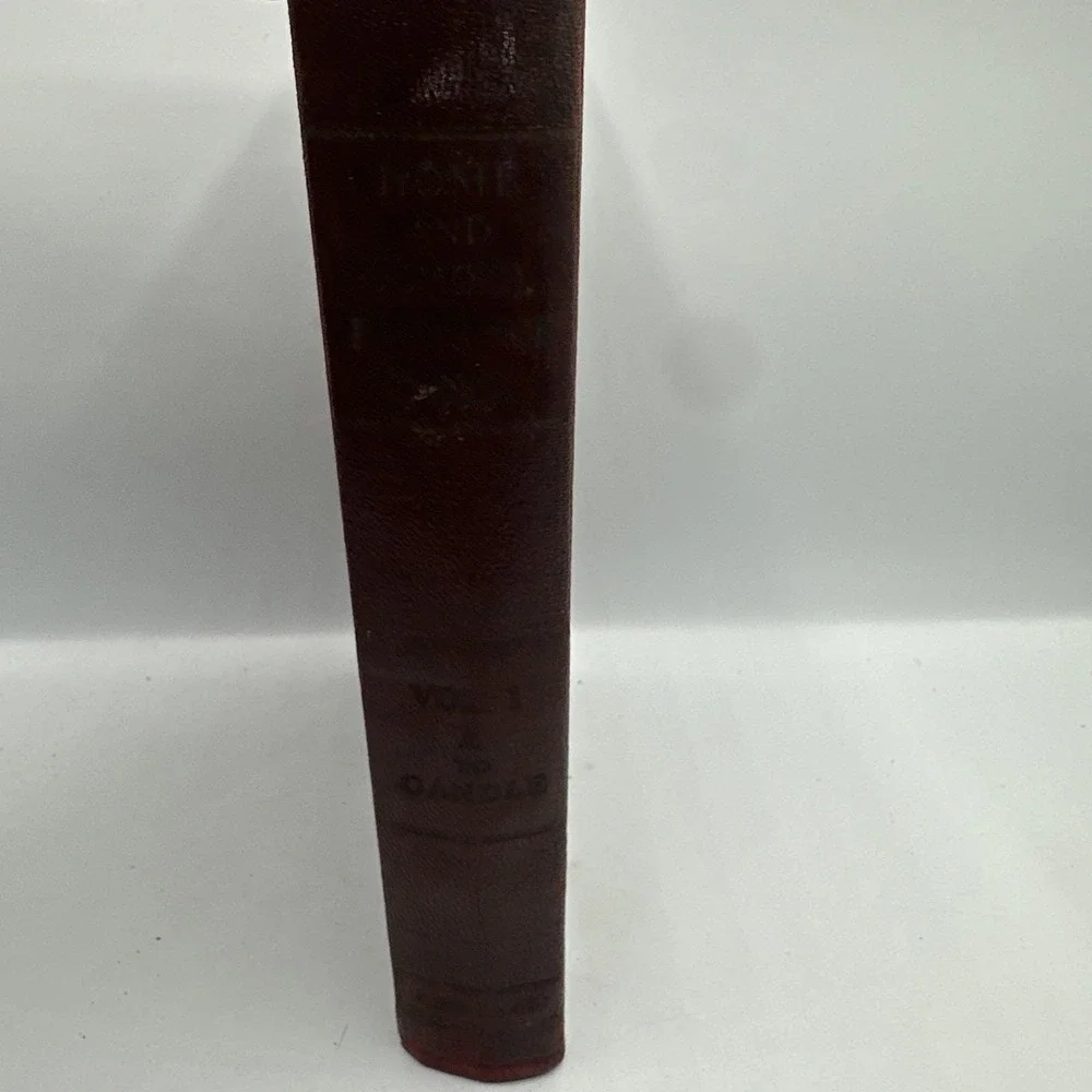 The Home and School Reference Work Volume 1 A To Candle (1922) Hardcover